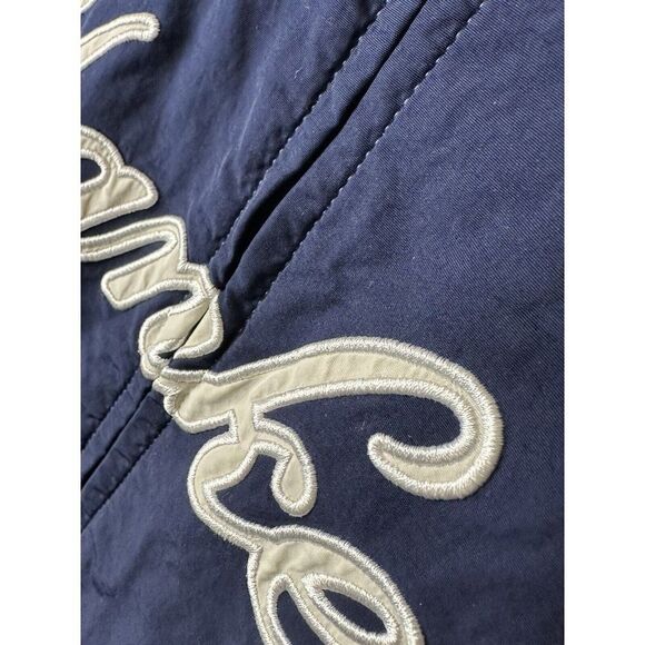 New York Yankees Majestic Jacket Authentic MLB Vintage Navy Blue Men XL Nylon NY - Picture 4 of 9